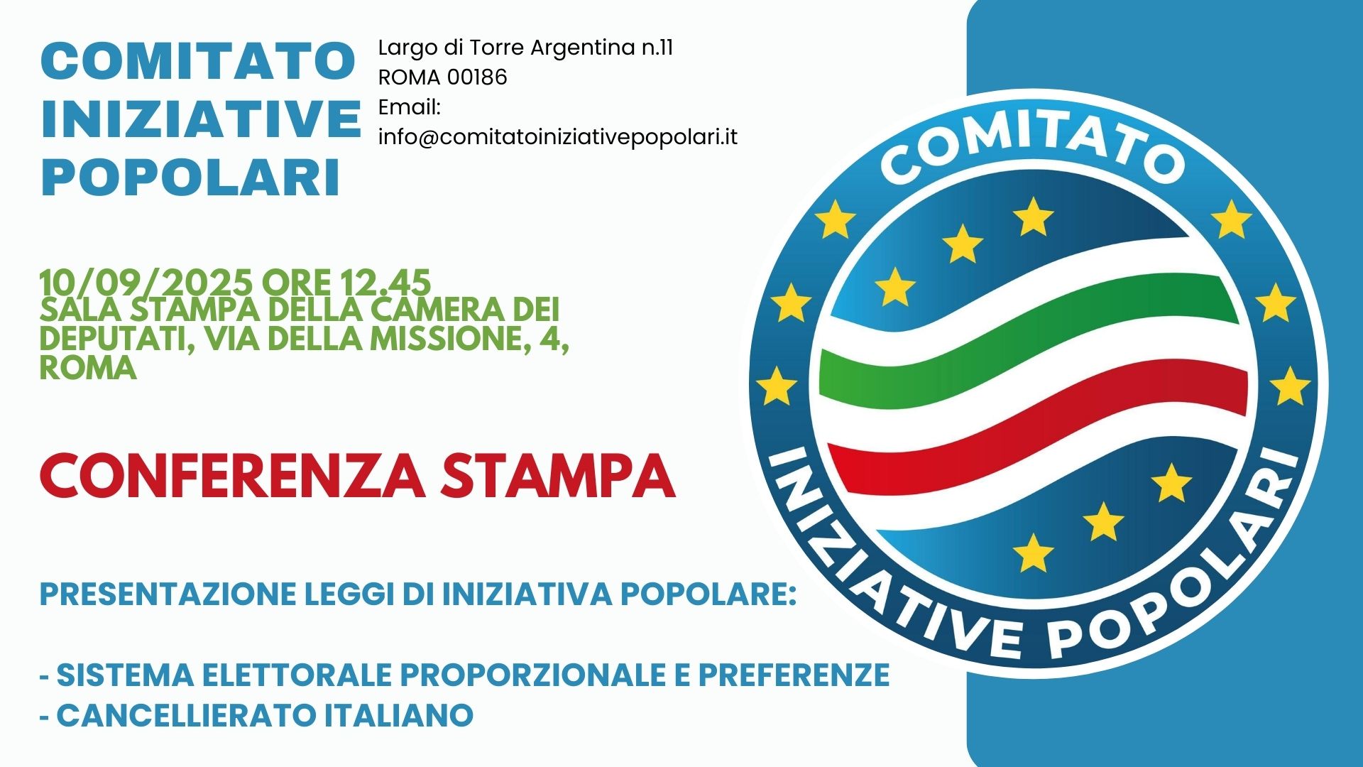Conferenza stampa